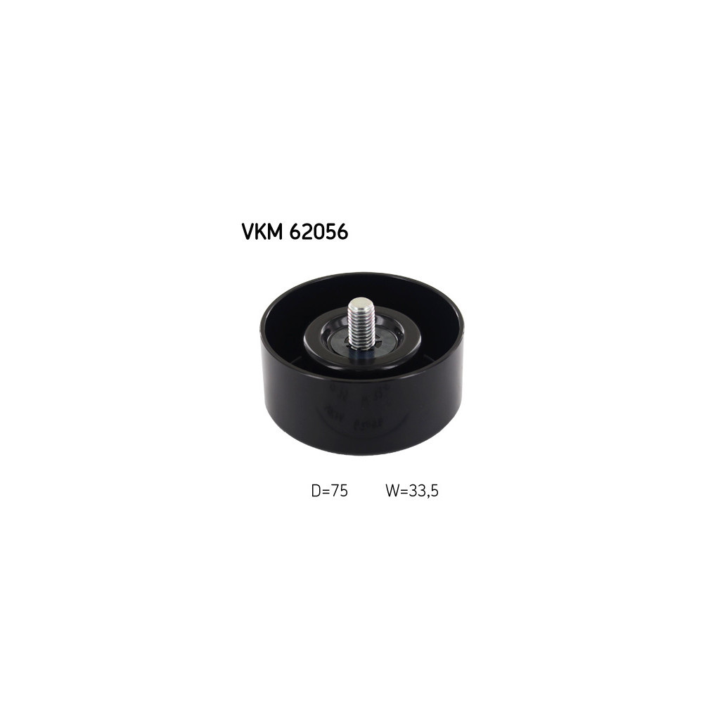 Ролик натягувача ременя SKF VKM 62056 Ролик натягувача ременя SKF VKM 62056