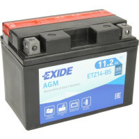 Car battery EXIDE AGM 11.2Ah (+/-) (205EN) (ETZ14-BS)