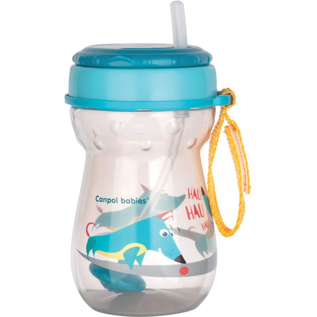 Поїльник-непроливайка Canpol babies зі складаною силіконовою трубочкою з обважнювачем 350 мл (56/518) Поїльник-непроливайка Canpol babies зі складаною силіконовою трубочкою з обважнювачем 350 мл (56/518)