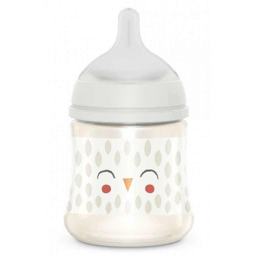 Пляшечка для годування Suavinex Bonhomia, повільний потік, 150 мл біла (307833) Пляшечка для годування Suavinex Bonhomia, повільний потік, 150 мл біла (307833)