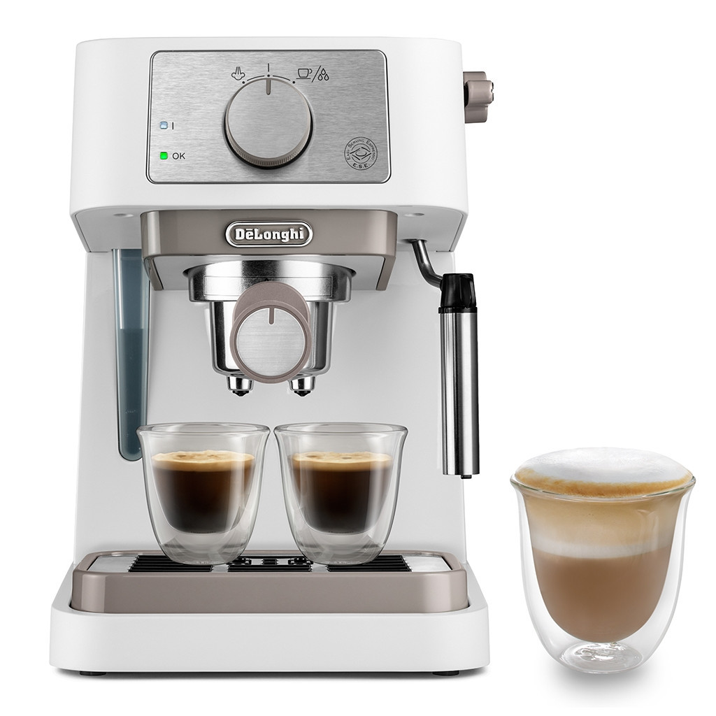 Ріжкова кавоварка еспресо DeLonghi EC 260 W (EC260W)
