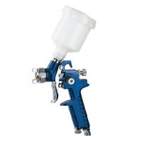 Paint sprayer Auarita HVLP 0.8 mm, with an upper plastic tank. (H-2000P-0.8)