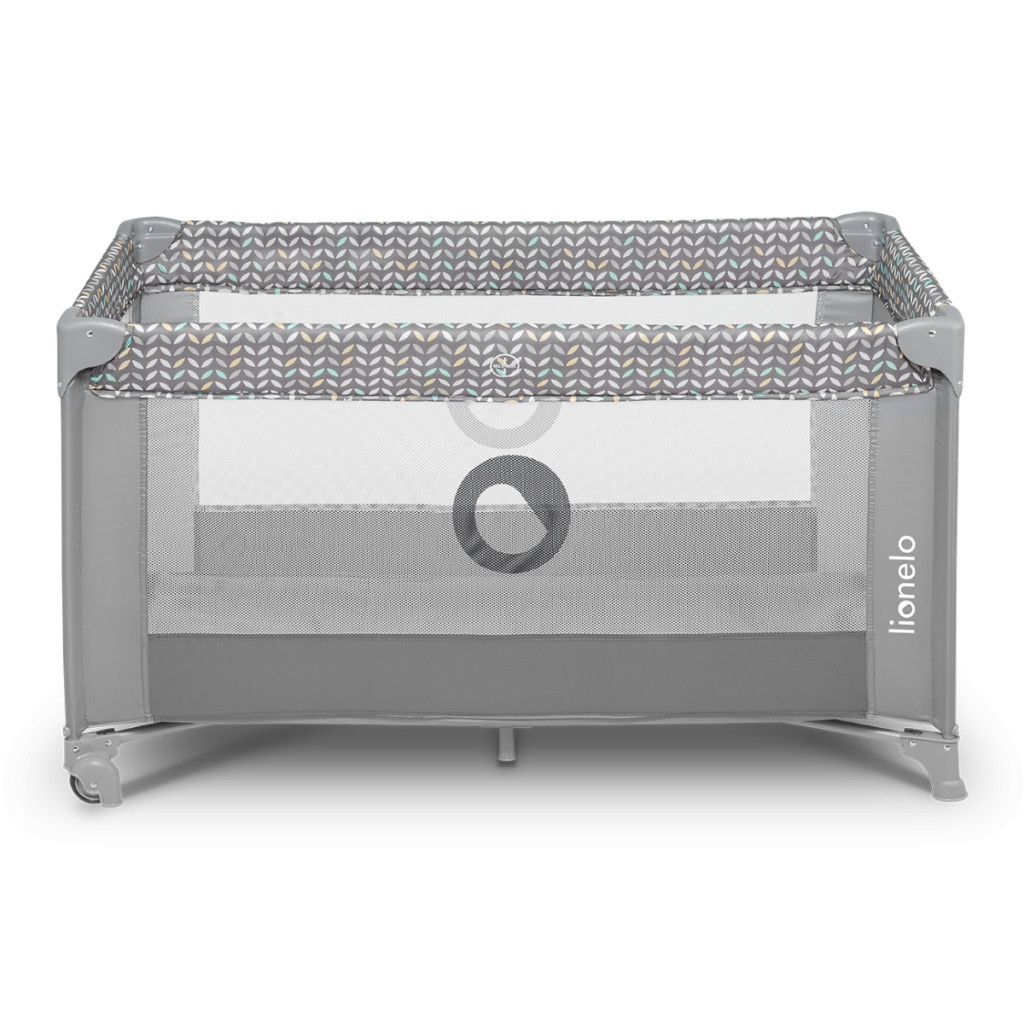 Дитячий манеж Lionelo Stefi Grey Concrete Multicolor (LO-STEFI GREY CONCRETE MULTICOLOR)