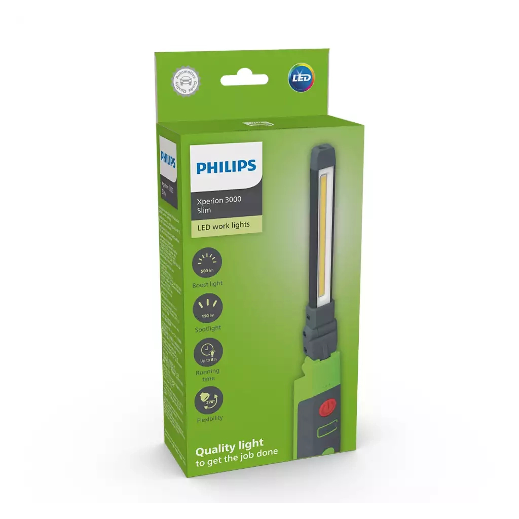 Ліхтар Philips Xperion 3000 LED WSL Slim X30SLIMX1 (74990) Ліхтар Philips Xperion 3000 LED WSL Slim X30SLIMX1 (74990)