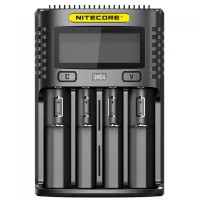 Зарядний пристрій для акумуляторів Nitecore Digicharger UMS4 (4 channels, LCD, Li-ion, IMR, Ni-Mh, Ni-Cd, 4A) (UMS4)