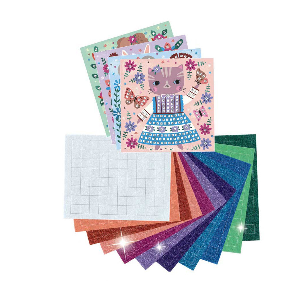 Набір для творчості Djeco Милі тваринки мозаїка (DJ09425) Набір для творчості Djeco Милі тваринки мозаїка (DJ09425)