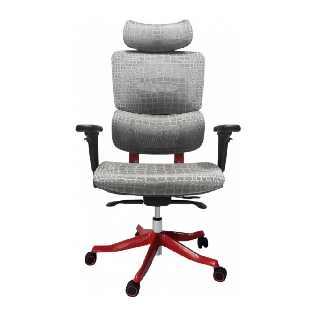 Офісне крісло GT Racer X-626 Gray/Red