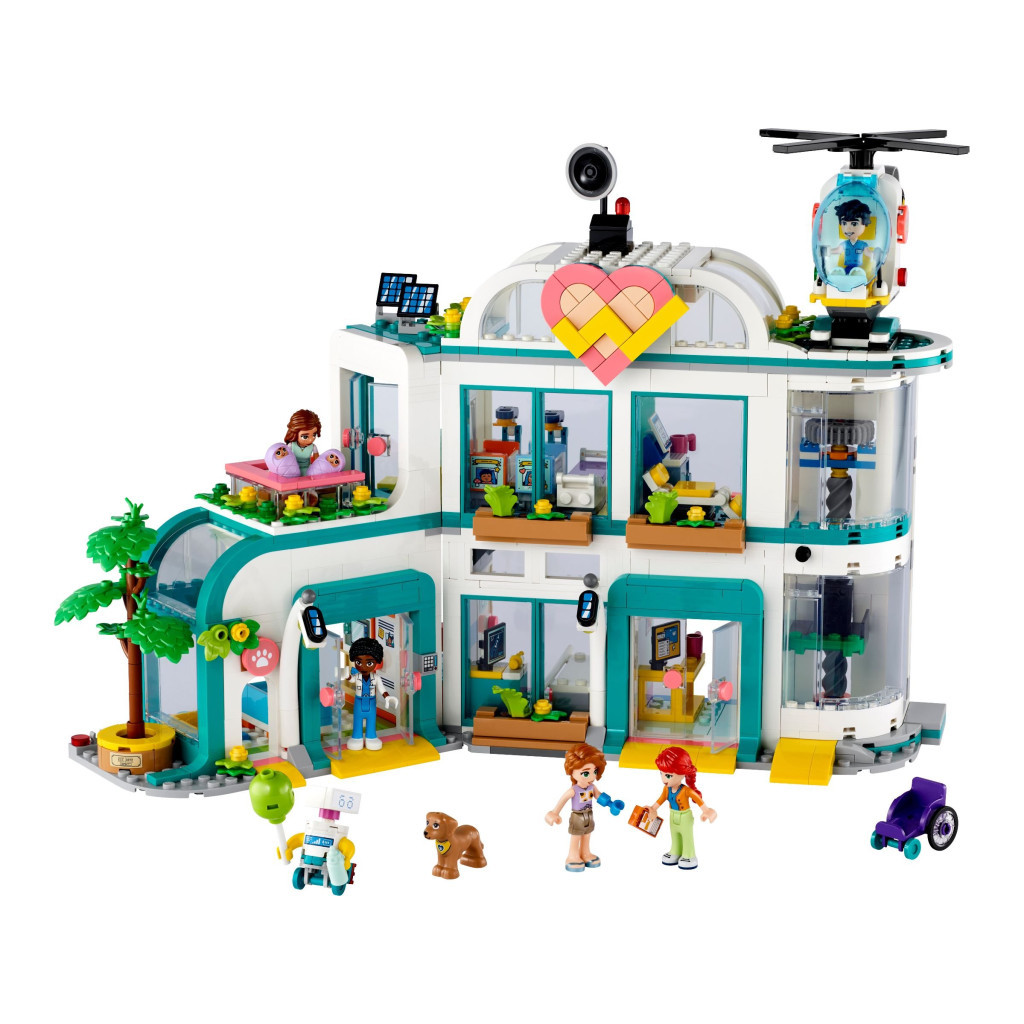 Конструктор LEGO Friends Лікарня в Хартлейк-Сіті 1045 деталей (42621)