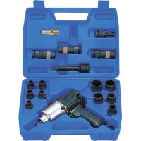 KING TONY pneumatic screwdriver 1/2" 678 Nm with heads (44116MP)