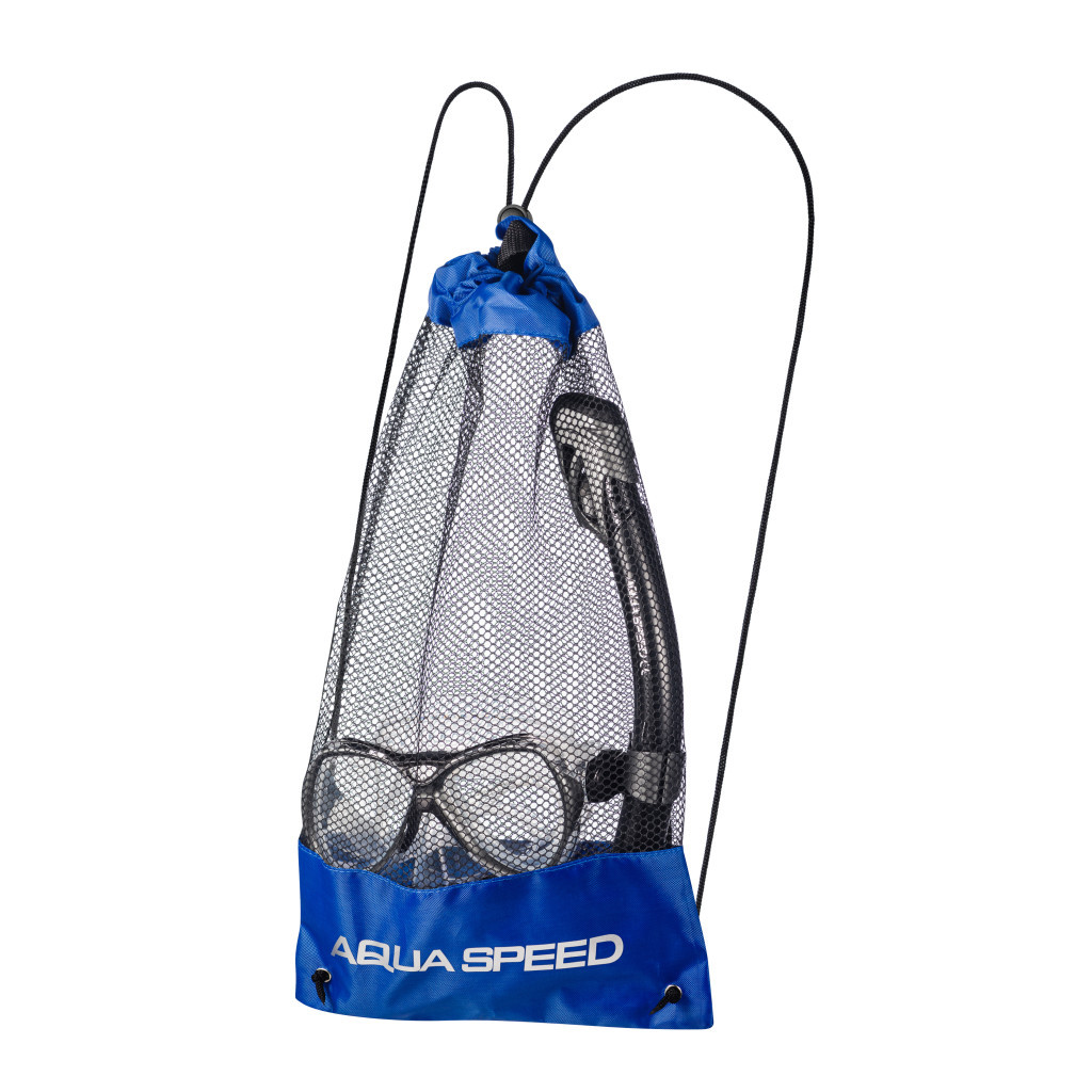 Набір для плавання Aqua Speed Manus + Borneo 8238 606-07 чорний Уні OSFM (5908217682383)