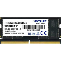 Модуль пам'яті для ноутбука SoDIMM DDR5 32GB 4800 MHz Patriot (PSD532G48002S)