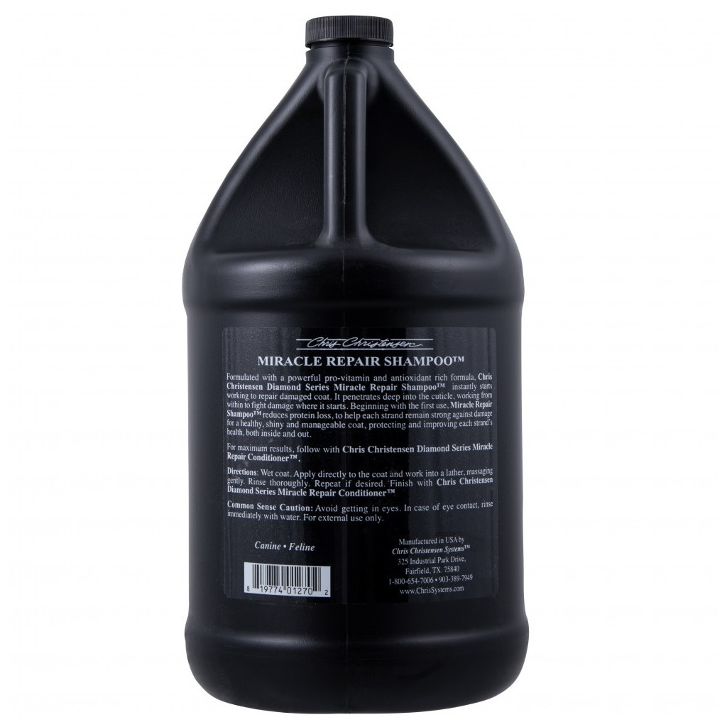 Шампунь для тварин Chris Christensen Miracle Repair для догляду за шерстю 3.8 л (819774012702) Шампунь для тварин Chris Christensen Miracle Repair для догляду за шерстю 3.8 л (819774012702)