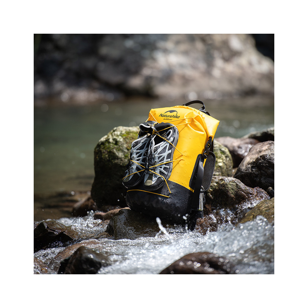 Гермомішок Naturehike -рюкзак NH21FSB04 20л жовтий (6927595788196)