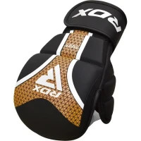 Рукавички для MMA RDX Shooter Aura Plus T-17 Black Golden S (GSR-T17BGL-S+)