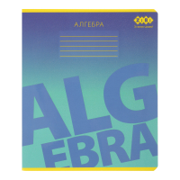 Notebook ZiBi subject GRADIENT 48 sheets cell, algebra (ZB.1702-02)