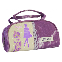 Cool For School pencil case 1 compartment Purple (J-2393-purple)