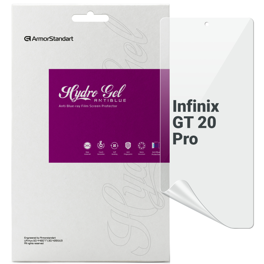 Плівка захисна Armorstandart Anti-Blue Infinix GT 20 Pro (ARM77785)