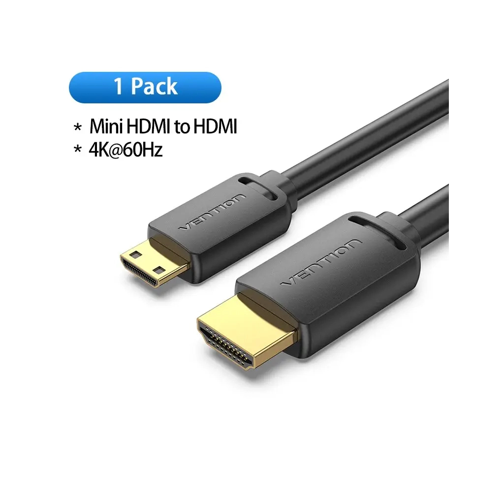 Кабель мультимедійний HDMI M to HDMI mini M 3.0m V2.0 4K60Hz Vention (AGHBI)