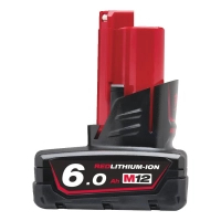 Battery for power tools Milwaukee Li-Ion M12 B6, 6Ah (4932451395)