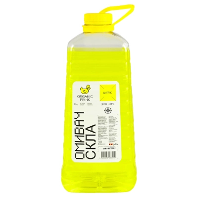 Омивач автомобільний ORGANIC PRINK -30 °С "Цитрус" 3 л (013031)