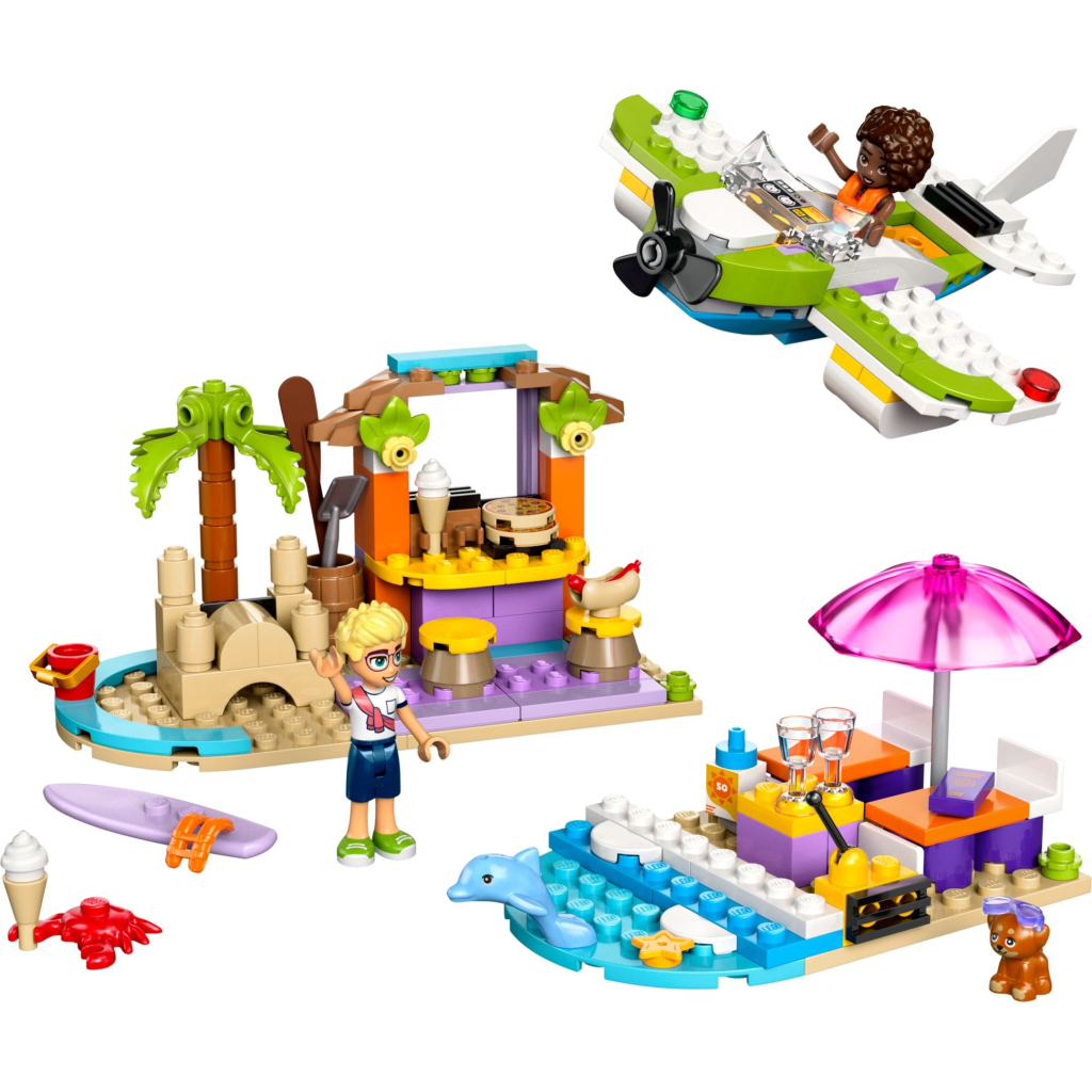 Конструктор LEGO Friends Творча валіза для подорожей і відпочинку на пляжі (42672)