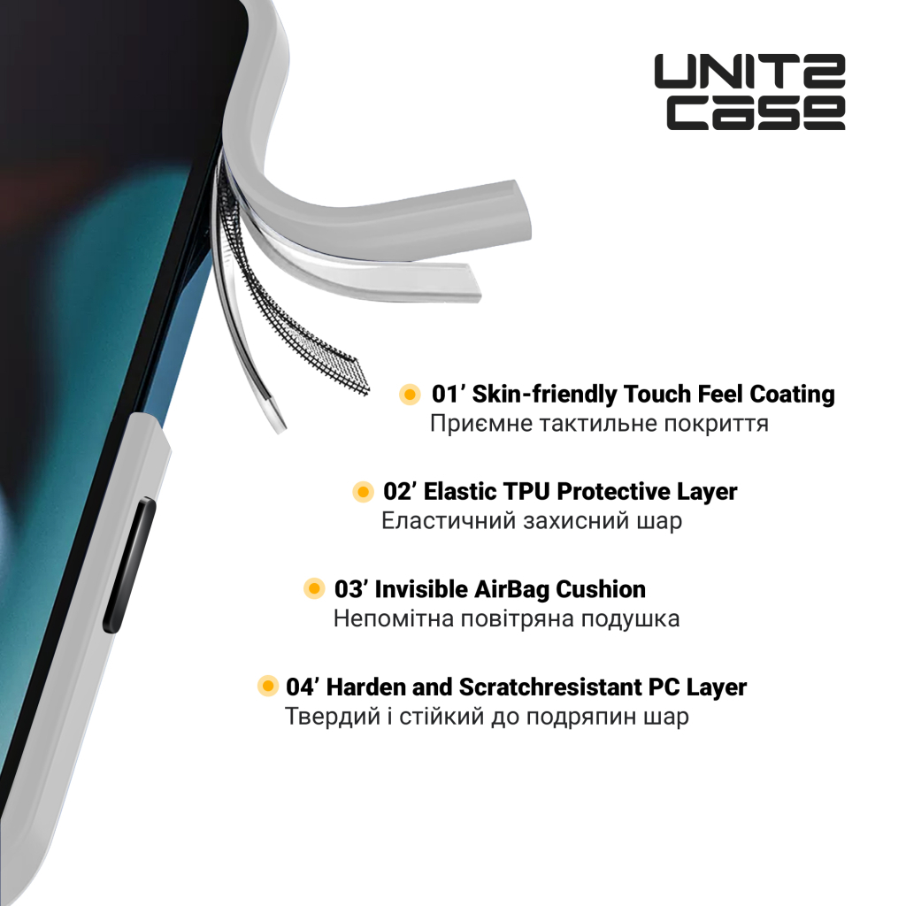 Чохол до мобільного телефона Armorstandart UNIT2 Samsung S25 Plus Matte Clear (ARM81842) Чохол до мобільного телефона Armorstandart UNIT2 Samsung S25 Plus Matte Clear (ARM81842)
