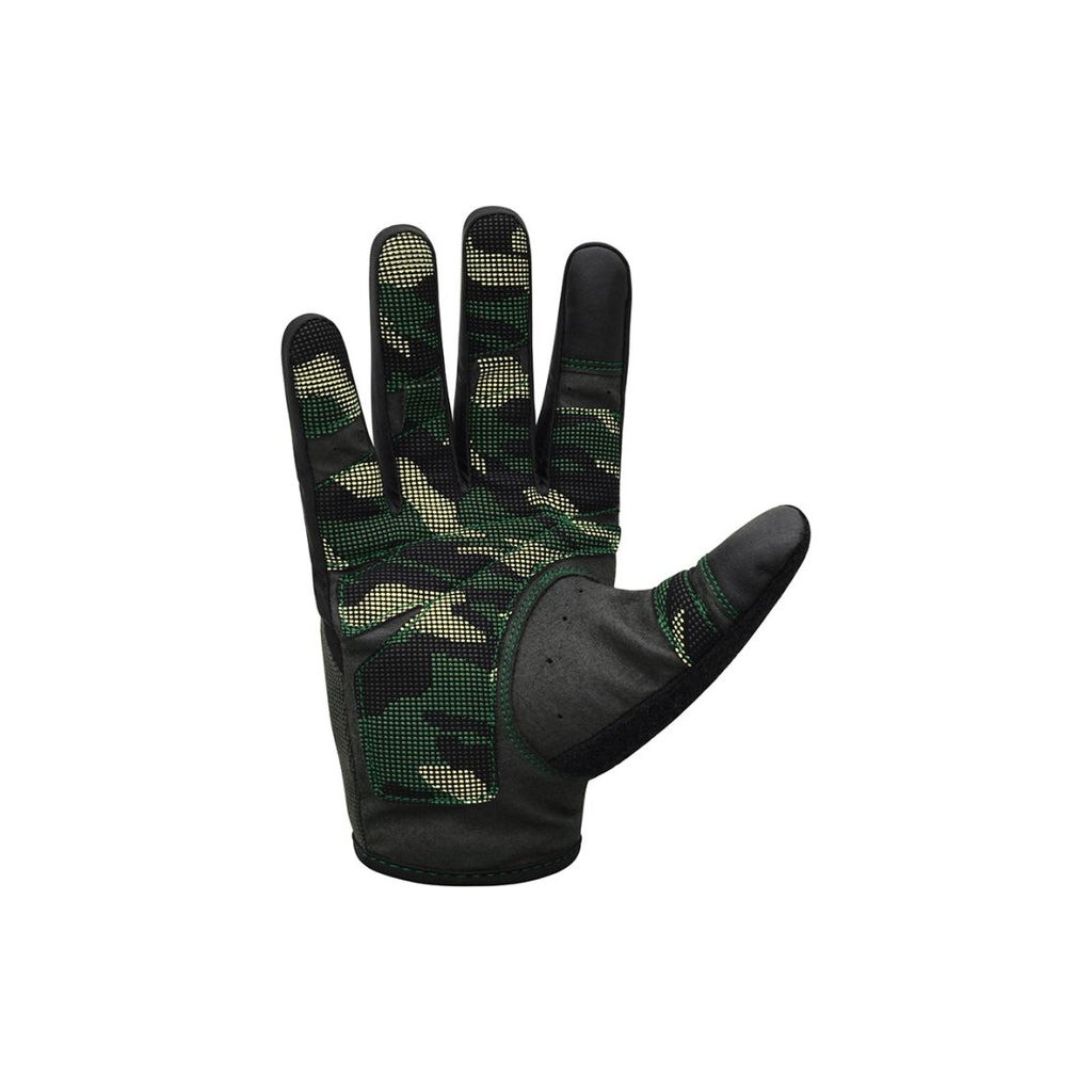 Рукавички для фітнесу RDX T2 Touch Screen Friendly Full Fingerf Army Green S (WGA-T2FA-S)