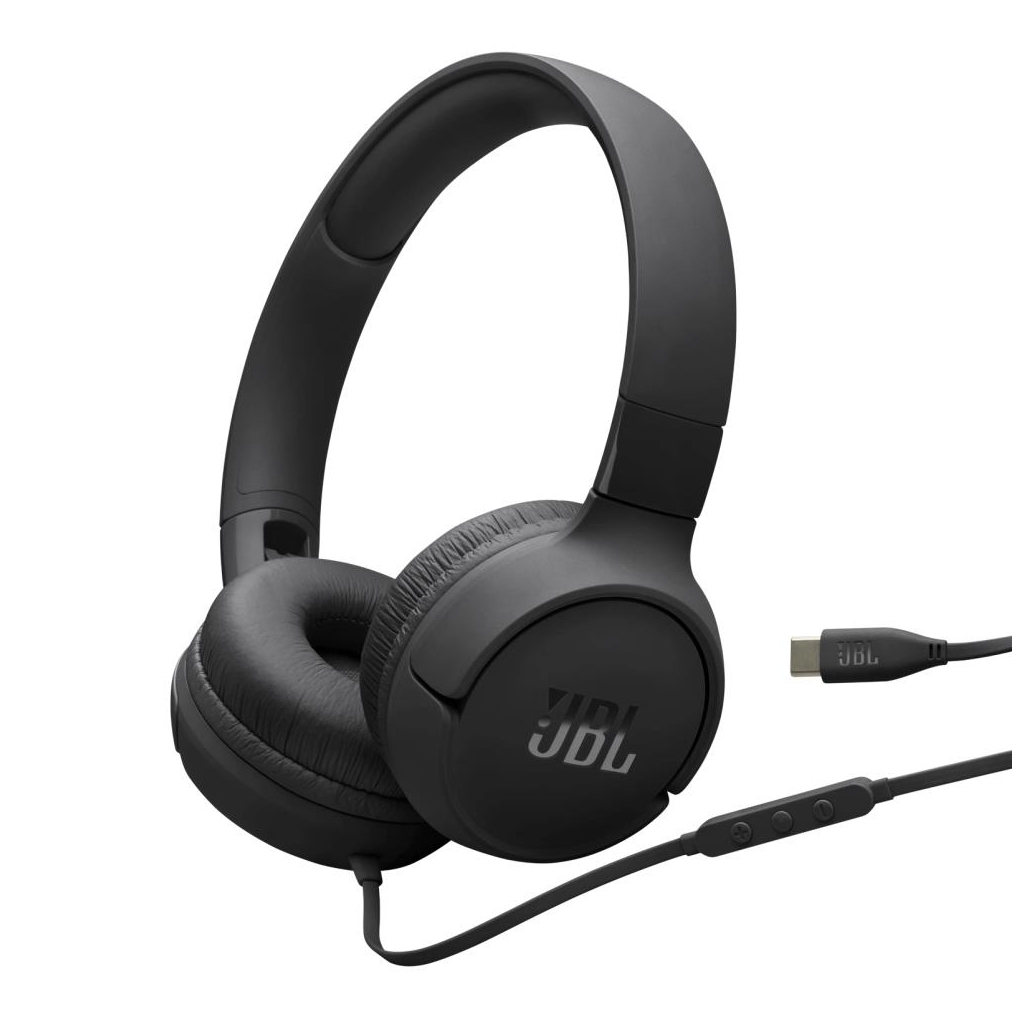 Навушники JBL Tune 520C USB-C Black (JBLT520CBLK)