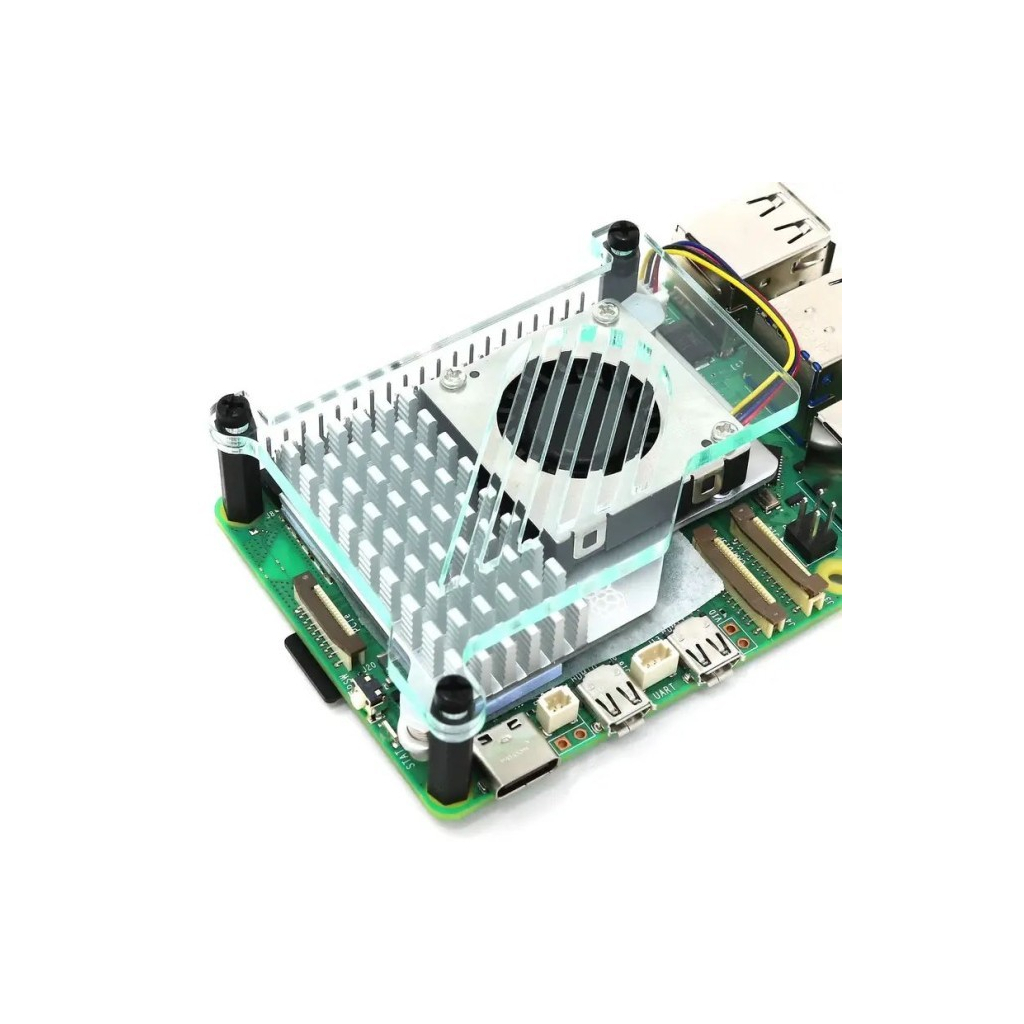 Додаткове обладнання до промислового ПК Pi HUT Захист для Raspberry Pi Active Cooler (TPH-071)