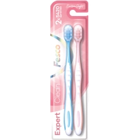Toothbrush Fesco Expert Clean Extra Soft Blue 1 pc. + Pink 1 pc. (4820204702311)