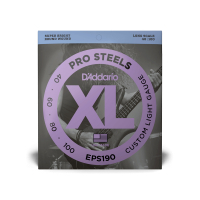 Guitar strings D'Addario XL ProSteels Bass Custom Light (40-100) (EPS190)