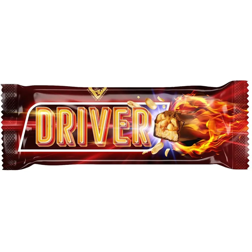 Батончик Житомирські ласощі Driver 40 г (4823103006252)