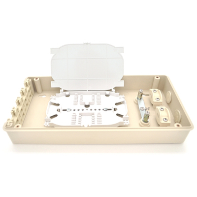 Оптичний бокс Merlion PON-box до 12 зварних з'єднань, SC simplex adaptor (ML-OP-F401A-12C)