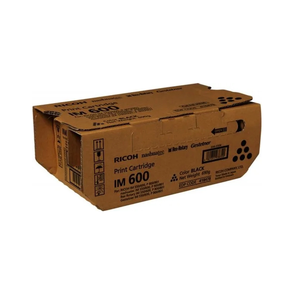 Тонер-картридж Ricoh IM 600 black (418478) Тонер-картридж Ricoh IM 600 black (418478)