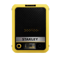 High pressure washer Stanley 2.5 kW, 180 bar, hose 8 m (SXPW25CDSS-E)