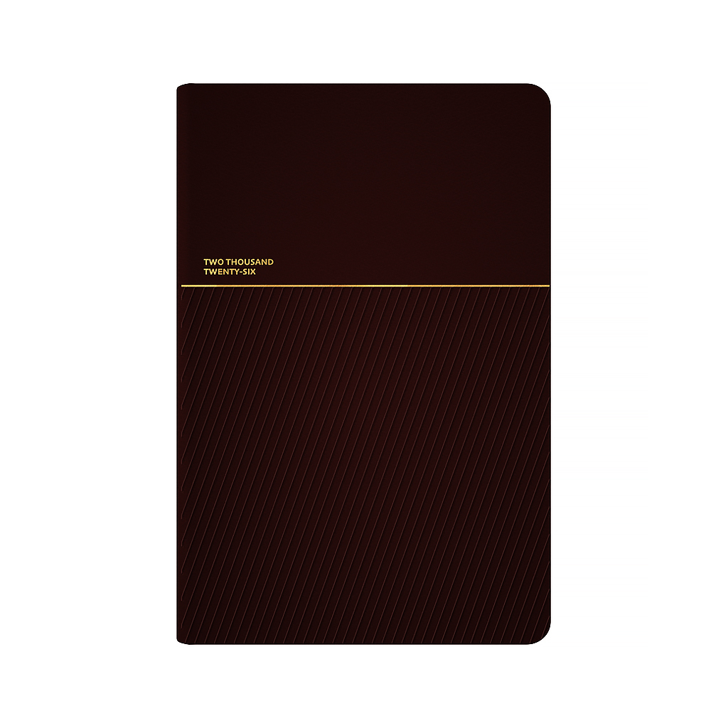 Тижневик Axent датований 2026 Partner Traces, 145х210, коричневий (8829-26-3-A) Тижневик Axent датований 2026 Partner Traces, 145х210, коричневий (8829-26-3-A)