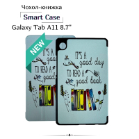Чохол до планшета BeCover Smart Case Samsung Galaxy Tab A11 SM-X133/X135 8.7" Good Book (713987)