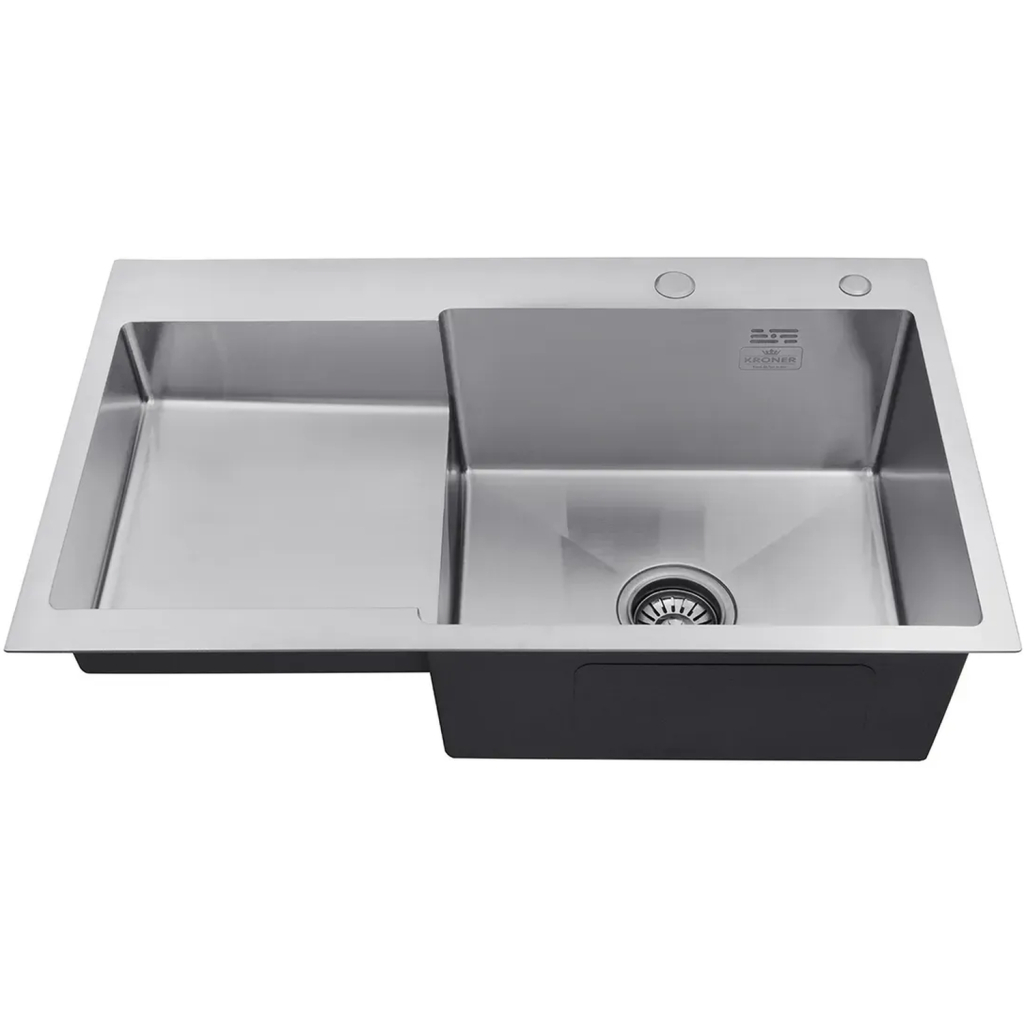 Мийка кухонна Kroner Geburstet-7848RHM (CV030022)