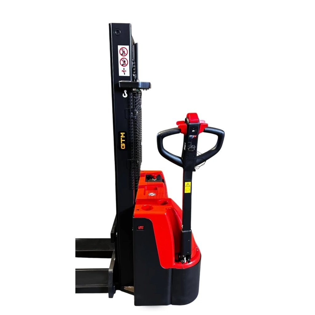 Штабелер GTM електричний самохідний 1,5т/2м 24V/75Ah (PSE15L-C2 2000)