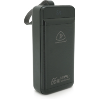 Батарея універсальна LIONPATTON 40000mAh, QC3.0, MicroUSB, Type-C, Lighting, USB, Black (L45 / 38067)