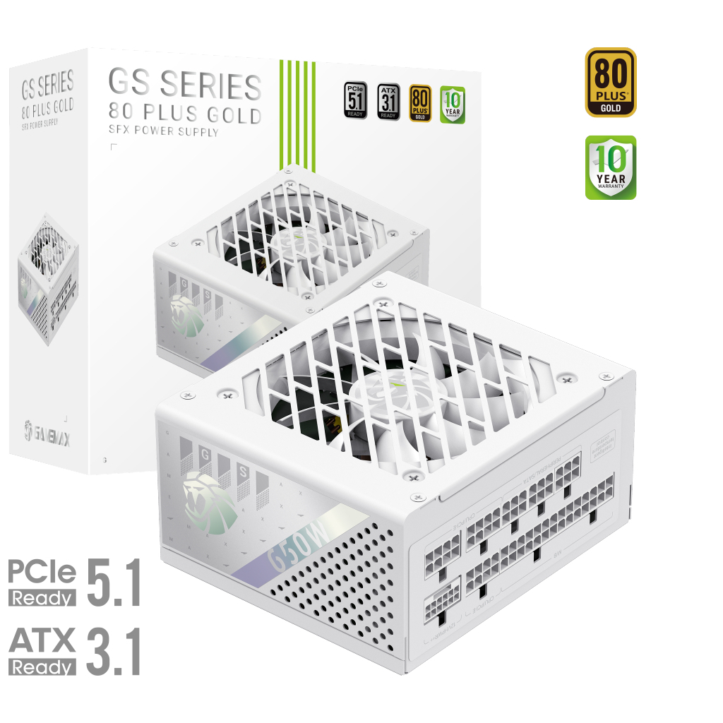 Блок живлення Gamemax 650W (GS 650G WH V25)