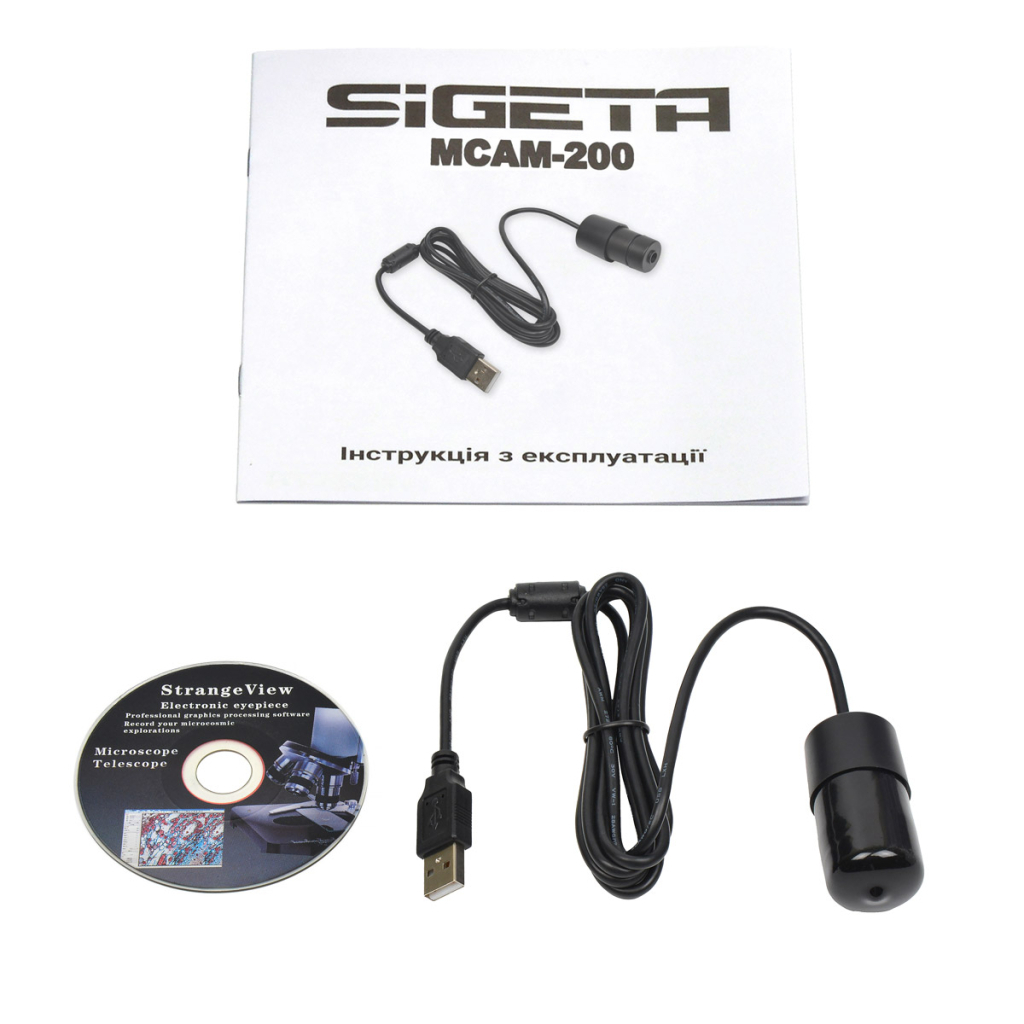 Аксесуар до мікроскопів Sigeta Камера MCAM-200 2.0 MP (65605)