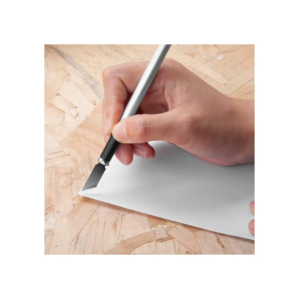 Ніж монтажний Tolsen скаскальпель зі змінними лезами 7 штльпель із змінними лезами 7 шт (30114)