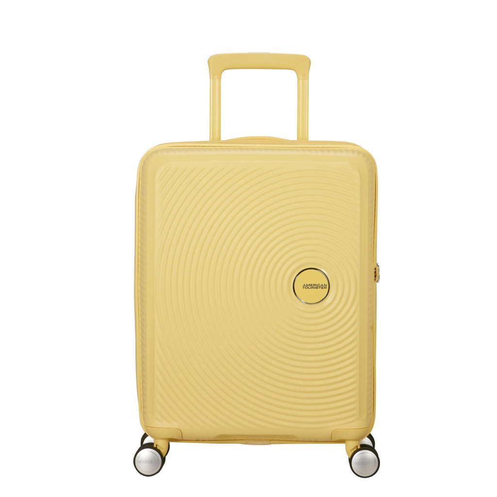 Валіза American Tourister Soundbox 35.5/41 л пастельно-жовта (32G*16001)
