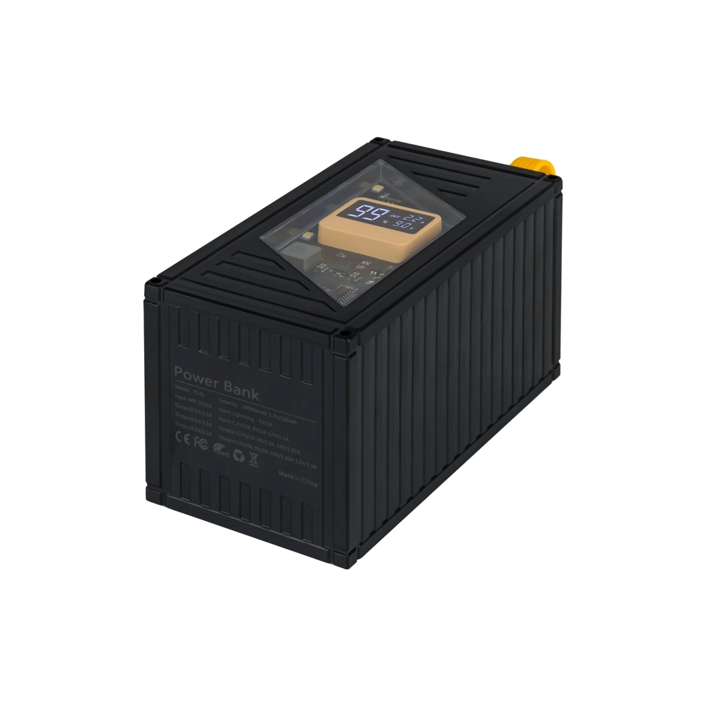 Повербанк AURA NRG-P50 50000mAh 22.5W Black (PBANRG-P50B)