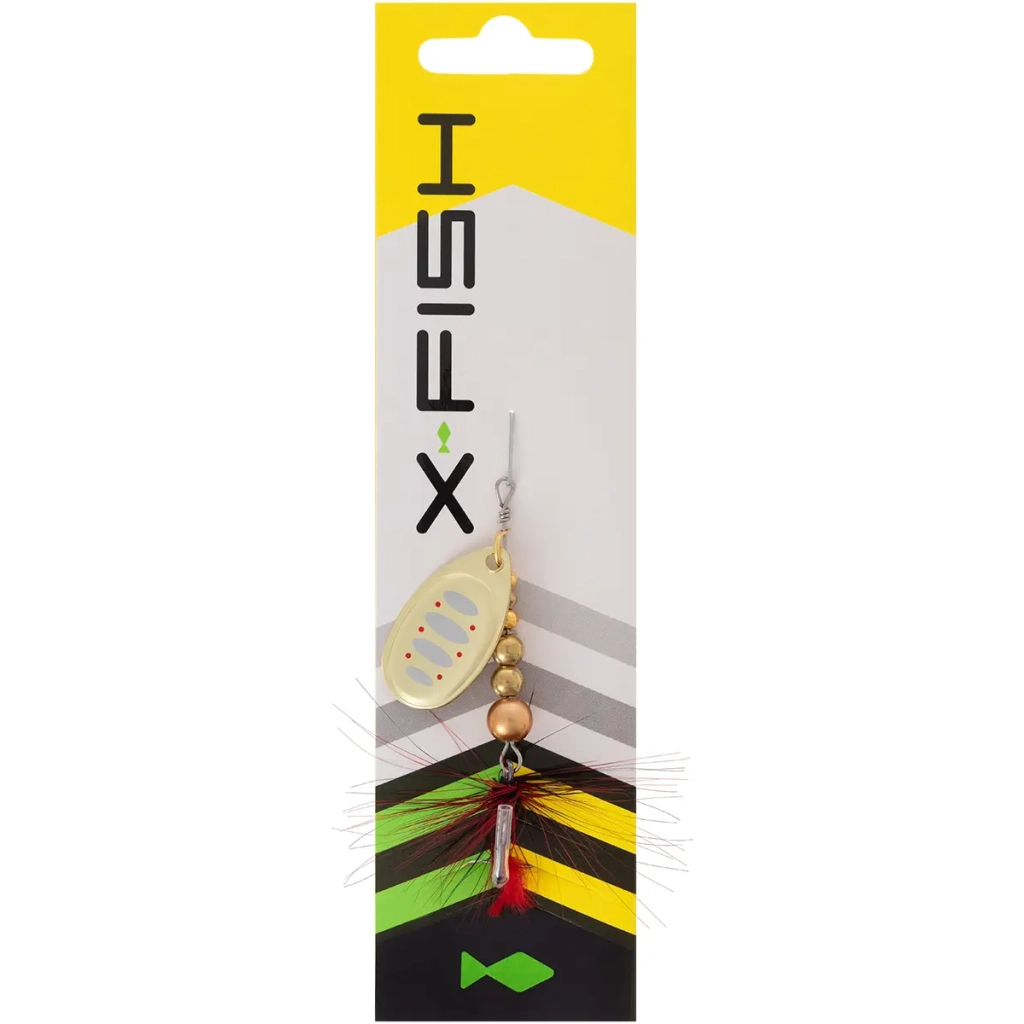 Блешня X-Fish Sirius 6.5g 3 Gold SRD (1917.06.49)