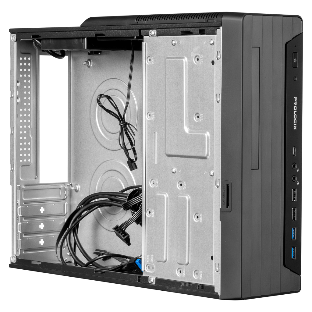 Корпус для ПК Prologix E117 Slim 400W Black Корпус для ПК Prologix E117 Slim 400W Black