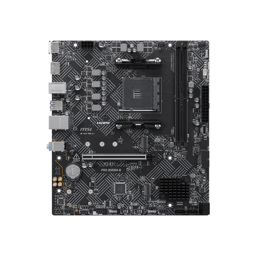 Материнська плата MSI PRO B550M-B