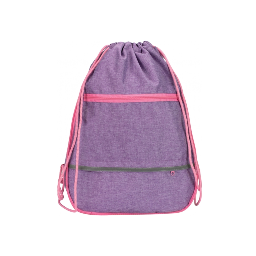 Сумка для взуття Cool For School з 2 блискавками з розширенням "CFS", фіолетова (CF85759-12) Сумка для взуття Cool For School з 2 блискавками з розширенням "CFS", фіолетова (CF85759-12)