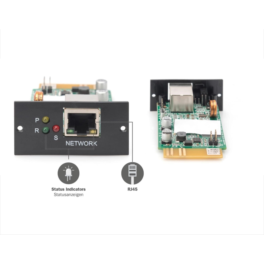 Web/SNMP адаптер Digitus SNMP Card V2.0 (DN-170100-1) Web/SNMP адаптер Digitus SNMP Card V2.0 (DN-170100-1)